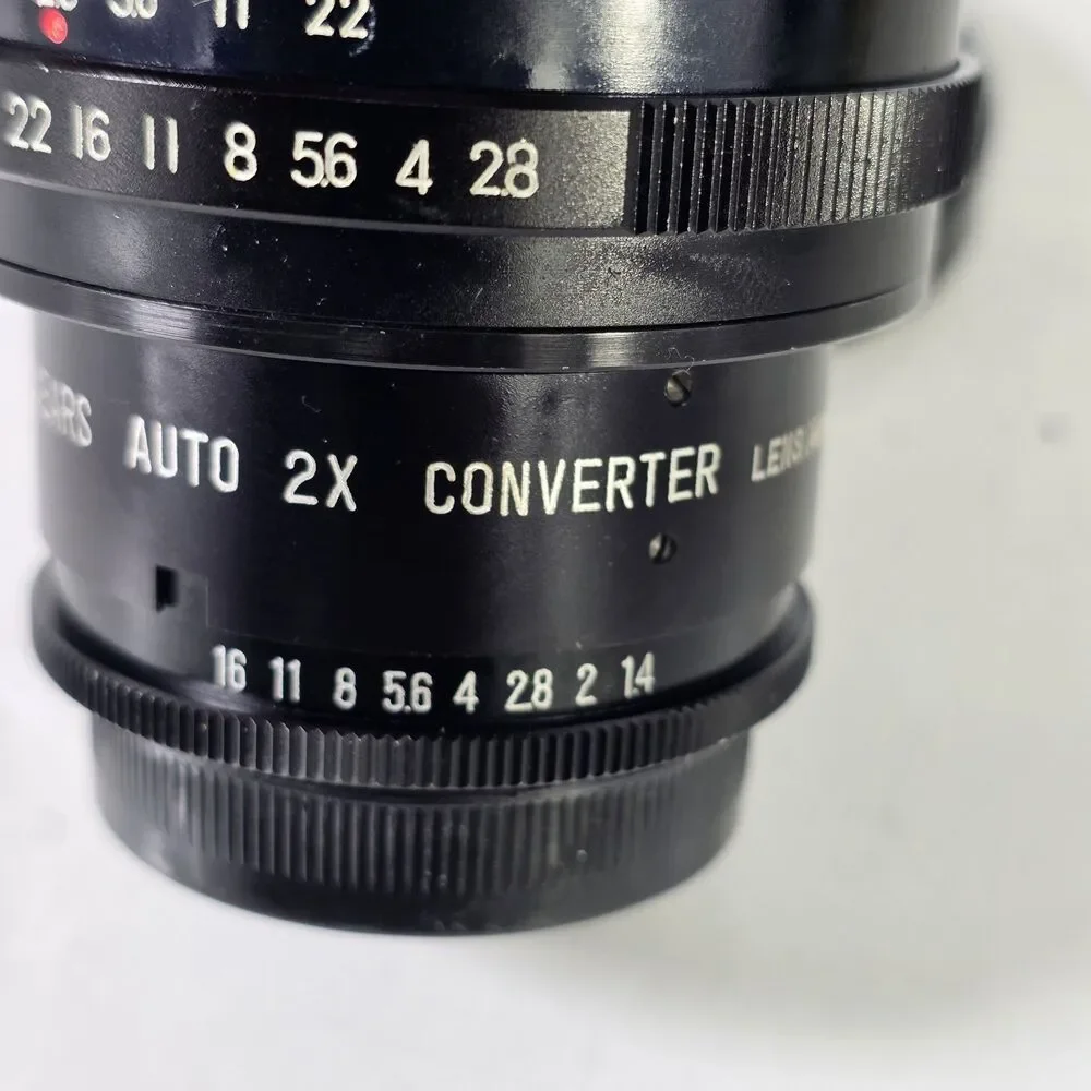 Hanimex Automatic Lens RARE 1:2.8 f=135mm-55mm W/Sears Auto Tele Converter